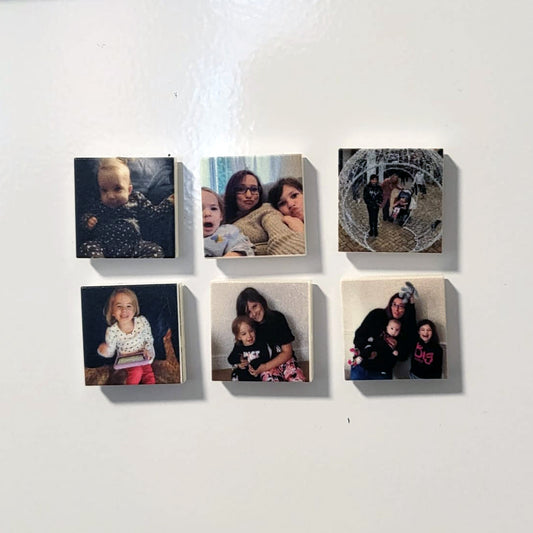 Custom Photo Tile Magnets